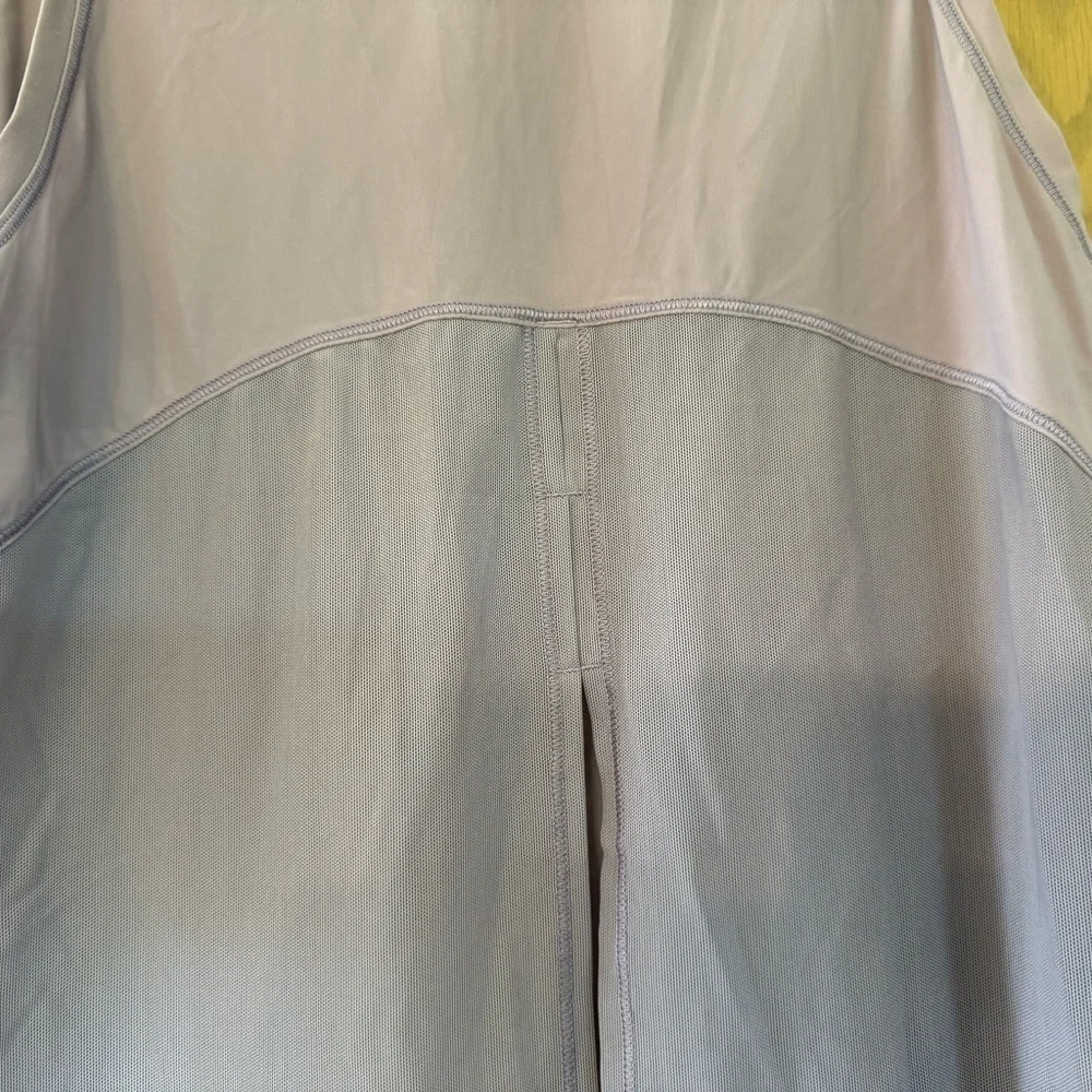 Lululemon Mesh Cut Out Back Tank Top Loose Fit